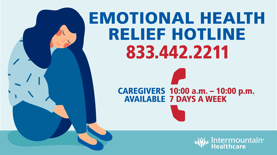 Emotional Health Relief Hotline: 822-442-2211
