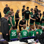 Our Hillcrest Basketball team after an intense game last week. Go Huskies!