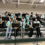 Check out our awesome HHS Band performing at the basketball game!