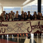 Our Hillcrest students visited Jordan High School to offer support after the death of one of their students.